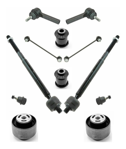 Kit 12 Pz Rotula Terminal Buje Chrysler 200 2011 2012 13 14