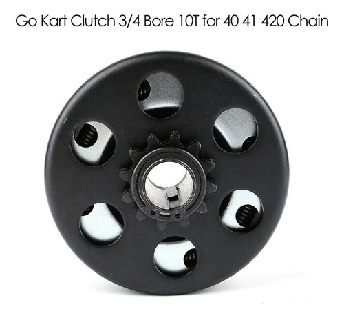Kit De Cadena Y Embrague Centrífugo # 35 Para Go Kart