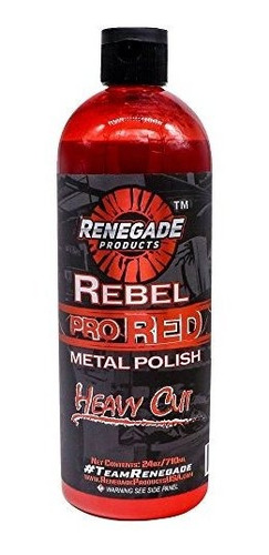 Productos Renegade Usa Rebel Pro Rojo Esmalte De Metal Liqu