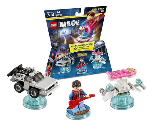 Lego Dimensions Back To The Future Level Pack 71201