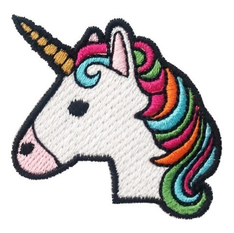 Parche Bordado Unicornio Mito Fantasia Imagina Adherible