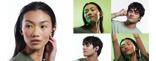 Audifonos Skullcandy Smokin Buds Xt Supreme Sound Power Bass Color True black Color de la luz Blue/Red - Bueno (Reacondicionado)