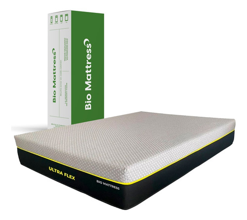 Colchón Matrimonial Ultra Flex Memory Foam Bio Mattress