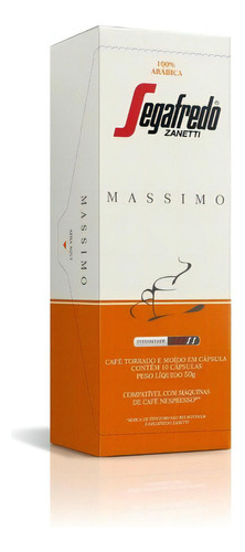 10 Capsulas Nespresso® Segafredo Massimo Espresso Italiano