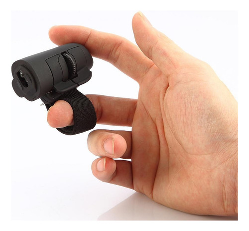 Mini Ratón Inalámbrico Ratón De Dedo Usb Anillo Trackball