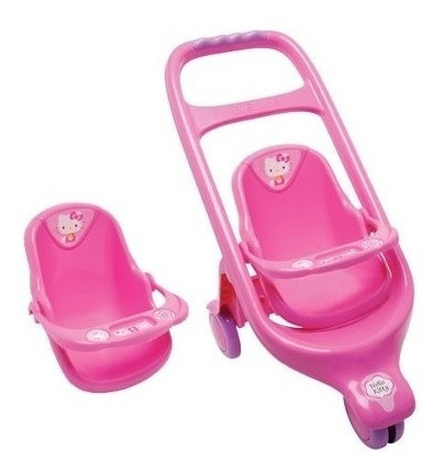 Carrito Muñeca Hello Kitty C/ Asiento Butaca Auto Art 2304