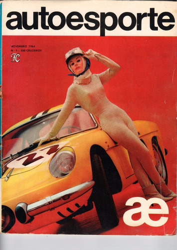 Revista Autoesporte N 1 Auto Esporte Nº1 N1 Digital 1964 Nov