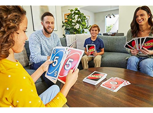 Uno Giant Juego De Cartas Juguete Familiar Mattel Games ;o