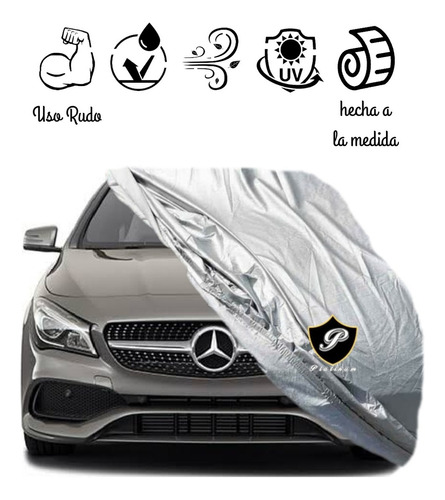 Lona /cubre Auto Mercedes Benz Clase C Con Broche 2015-2024