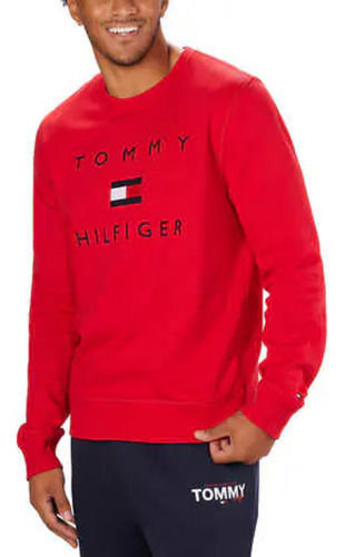 Polera O Sweater Tommy Hilfiger Para Hombre Rojo