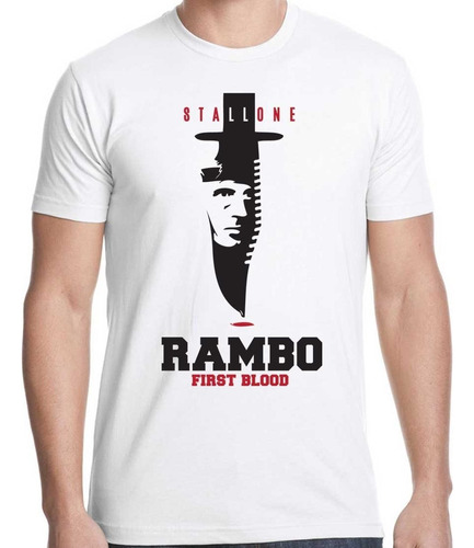 Remera Rambo 100% Algodón Calidad Premium 2