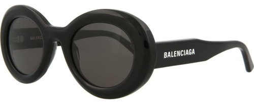 Gafas De Sol Balenciaga Bb0074s Acetato Redondas Grises