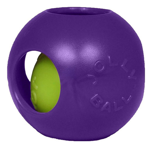 Jolly Pets - Teaser Ball Pelota Interna Morada 4.5 