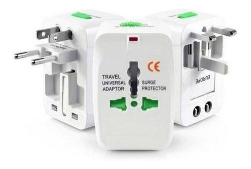 Adaptador Universal De Tomada Internacional Eua Europa 250v