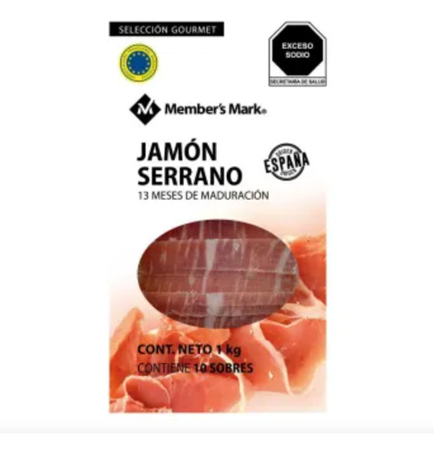 Jamón Serrano M&m 1kg