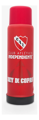 Termo Lumilagro Fútbol de vidrio 1L c.a.i Club Atletico Independiente