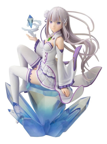 Figura Emilia Anime Re:zero Kotobukiya Escala 1/8 20cm  