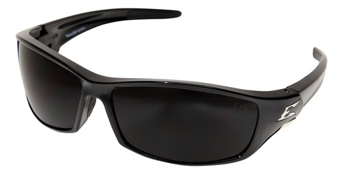Edge Eyewear Sr116 Lente Seguridad Color Negro Ahumada