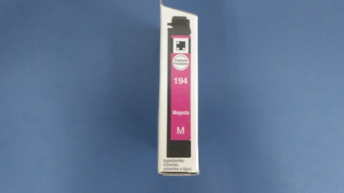 Cartucho Original Epson 194 Magenta T194320 3ml Novo Lacrado
