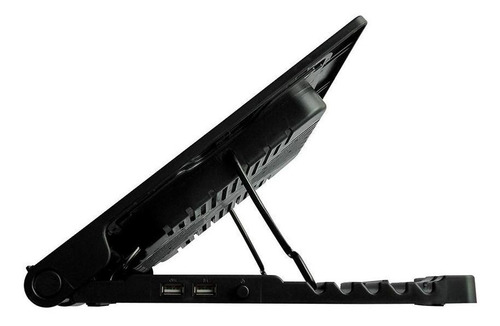 Base Refrigerante Star Tec St-cp-16 Ventilador Negro