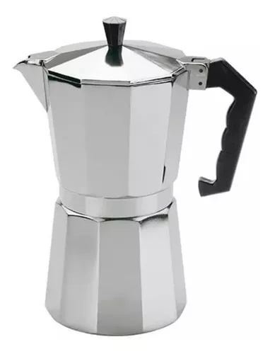 Cafetera Aluminio Esmaltado Blanca Tipo Italiana Induccion 9 Color Blanco —  Hudson Cocina