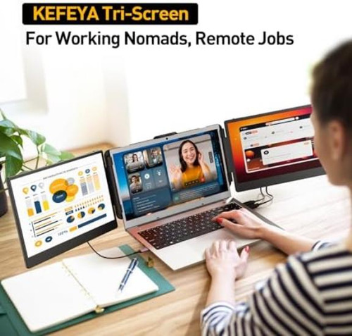 Kefeya Extensor De Pantalla Para Computadora Portátil, Monit