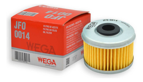 Filtro De Aceite Wega Honda Xr250 Cb250 New Cbx250 Jfo-0014