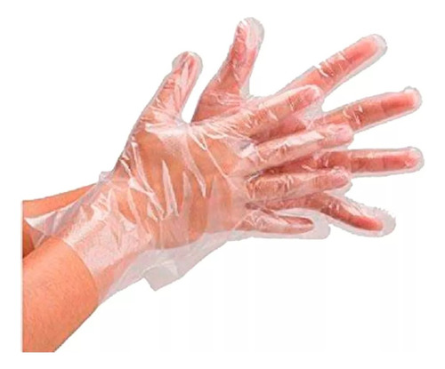 100 Guantes Desechables Para Comida Cocina Hogar