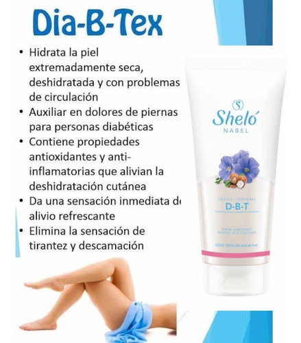 Crema Especial, Hidrata, D-b-t Piel Reseca, Sheló Nabel 4 U.
