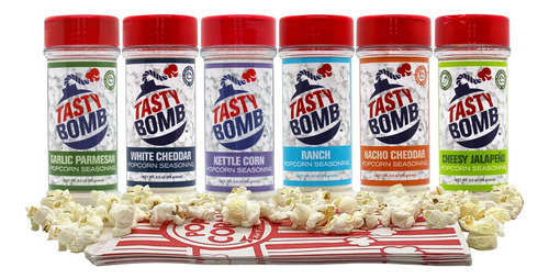 Tasty Bomb Condimento Saborizante De Palomitas De Maz, Paque