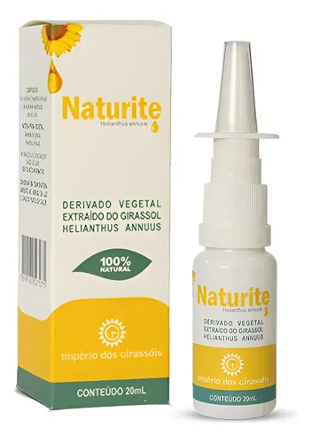 Naturite Spray Nasal Para Rinite, Sinusite, Asma E Bronquite Amarelo ...