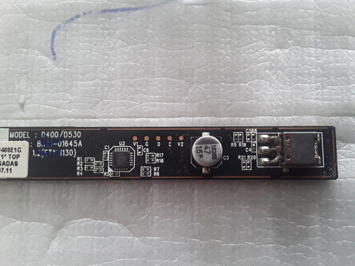Placa Teclado Touch E Sensor Tv Samsung Ln32d400 (Usado)