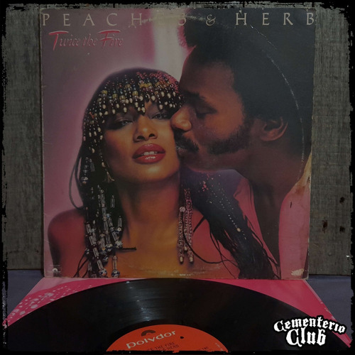 Peaches & Herb - Twice The Fire - Ed Usa 1979 Vinilo Lp (Usado)