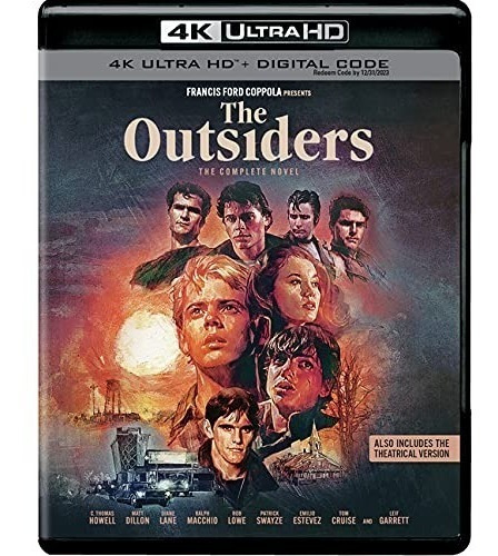 4k Ultra Hd Blu-ray The Outsiders / Los Marginados