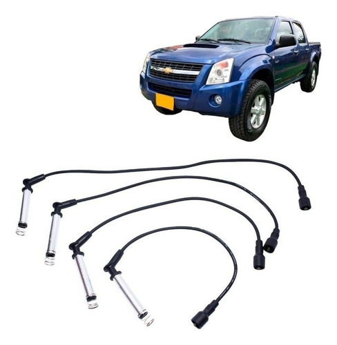 Juego Cable Bujia Para Chevrolet Luv Dmax 2.4 C24ne 2005-10