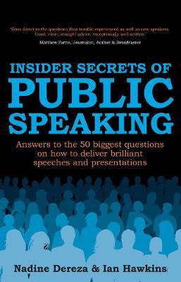 Libro Insider Secrets Of Public Speaking - Nadine Dereza