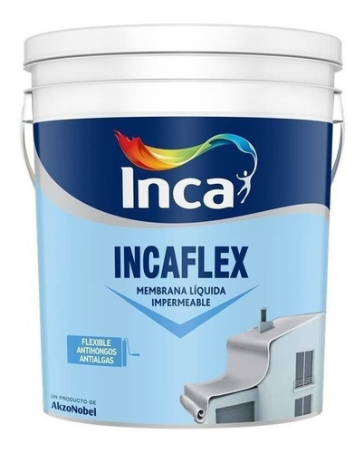 Membrana Líquida Impermeable Incaflex 4kg Pintelux