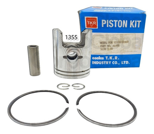 Kit De Piston Suzuki Ax100 W/ring 2.00mm