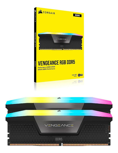 Memoria Ram Vengeance Rgb 48gb (2x24gb) Ddr5 6000mhz Xmp