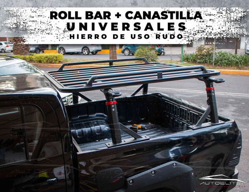 Barras Roll Bar Y Canstilla Portaequipaje Pick Up Para Batea