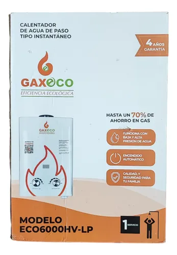 comprar Calentador De Agua Gaxeco Instantáneo
