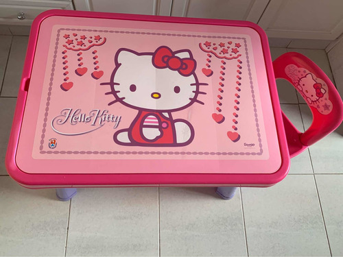 Juego/mesa-silla Hello/kitty Mesa P/guardar Cosas Imperdible