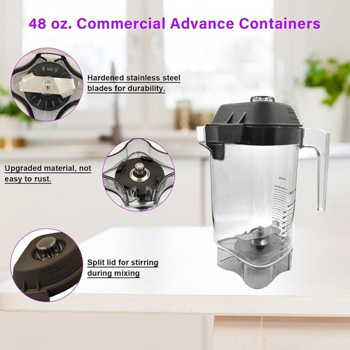 Repuesto De Contenedor De 48 Oz Compatible Con The Quiet One
