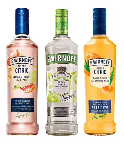 Combo Smirnoff Saborizados 