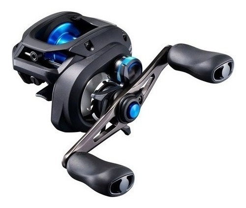 Carretel Shimano SLX DC 151HG direito color preto/azul