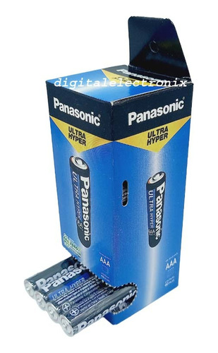 Pack Panasonic Triple Aaa Ultra Hyper 1.5v Total 80 Unidades