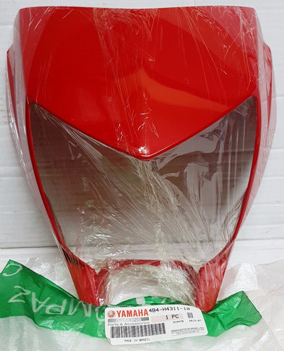 Cubre Óptica Yamaha Xtz 250 Rojo Original! Máscara/cupulino