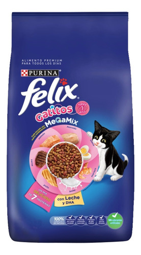 Alimento Felix Megamix Gatito 15 Kg