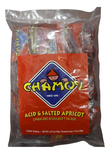 Alpro Chabacano Salado Y Acidulado 10 Pzs