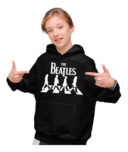 Sudadera Rockera The Beatles Para Niño Ropa Moderna 